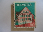 Stamps Switzerland -  Ermatingen, comuna Suiza del Cantón Turgovia-Kreuzlingen.