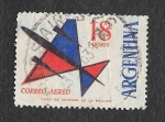 Sellos de America - Argentina -  C90 - Avión