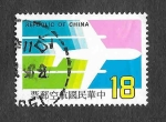 Sellos del Mundo : Asia : Taiwn : C89 - Avión