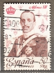 Stamps Spain -  Alfonso XIII (207)
