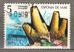 Stamps Spain -  Esponja de mar (273)