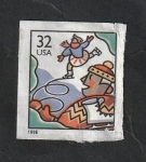 Stamps United States -  2567 - Patinadores