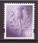 Stamps United Kingdom -  Country definitive- Escocia