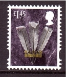 Stamps United Kingdom -  Country definitive- Gales