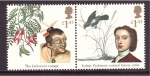 Stamps United Kingdom -  250 aniv. Viaje a los mares del Sur en 1794