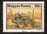 Stamps Hungary -  La primera locomotora eléctrica - Siemens & Halske   IVA´79
