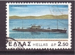 Stamps Greece -  serie- Antiguos y nuevos navios