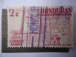 Stamps Honduras -  Conmemorativo 18 de Noviembre de 1960 - Laudo Arbitral de 1906 - Premio 1906 del Rey Alfonso XIII de