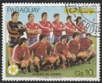 Stamps : America : Paraguay :  904 - Mundial de fútbol España 82, Selección de España