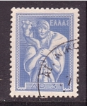 Stamps Greece -  serie- Arte antiguo