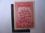 Stamps Costa Rica -  Antorcha de la Libertad -Serie:Defensa-Continental
