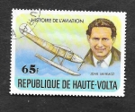 Stamps Burkina Faso -  462 - Historia de la Aviación