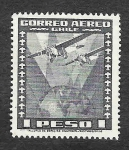 Stamps : America : Chile :  C99 - Avión