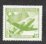 Stamps Chile -  C223 - Avión