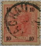 Stamps : Europe : Austria :  Austria 10 Heller