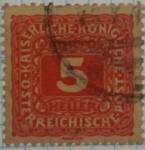 Stamps : Europe : Austria :  Austria 5 Heller