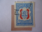 Stamps Peru -  V° Congreso Eucarístico Nacional y mariano - Serie:Tax obligatorio 1954. 