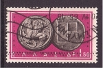 Stamps Greece -  serie- Monedas antiguas