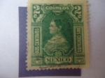 Sellos de America - M�xico -  Leona Vicario (1789-1842) Centenario de la Independencia-Heroina de la Independencia Mexicana.