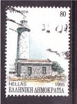 Stamps Greece -  serie- Faros