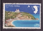 Sellos de Europa - Grecia -  serie- Vistas de islas griegas