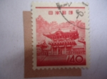 Stamps Japan -  Templo, Yomei-Tor en Nikko