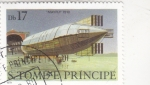 Sellos de Africa - Santo Tom� y Principe -  DIRIGIBLE- MAYFLY'1910 