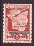 Stamps San Marino -  Gobierno Provisional