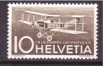 Stamps Switzerland -  25 aniv. correo aéreo