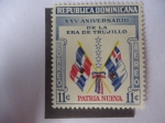 Stamps Dominican Republic -  25 Aniversario de la Era de Trujillo-Rafael leonidas Trujillo Molina (1891-1961)General,Político y D