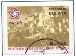 Stamps Bolivia -  Conmemoracion al Bi-Centenario de los Estados Unidos de Norte America