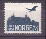 Stamps : Europe : Norway :  Correo aéreo