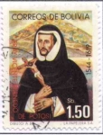 Stamps Bolivia -  Homenaje a Fray Vicente Bernedo
