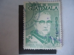 Stamps Guatemala -  Mariano Rossell Arellano (1814-1964)
