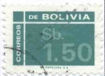 Stamps Bolivia -  Cifras