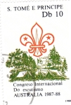 Stamps S�o Tom� and Pr�ncipe -  CONGRESO INTERNACIONAL DE ESCUTISMO