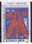 Stamps : Africa : S�o_Tom�_and_Pr�ncipe :  CONGRESO INTERNACIONAL DE ESCUTISMO
