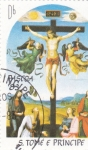 Sellos de Africa - Santo Tom y Principe -  CRUCIFICIÓN-RAFAEL