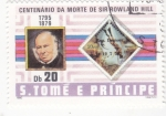 Sellos de Africa - Santo Tom� y Principe -  CENTENARIO DE LA MUERTE DE SIR ROWLAND HILL