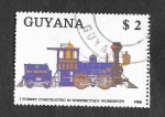 Stamps Guyana -  2006b - Locomotora