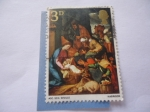 Stamps United Kingdom -  Navidad 1967 - Adoración de los Pastores.