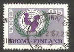 Stamps : Europe : Finland :  587 - 20 anivº de UNICEF