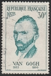 Stamps France -  1087 - Vincent van Gogh, pintor