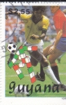 Sellos de America - Guyana -  COPA MUNDIAL DE FUTBOL ITALIA'90