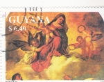 Stamps Guyana -  PINTURA DE TIZIANO