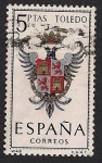 Sellos de Europa - Espa�a -  ESCUDOS CAPITALES ESPAÑOLAS