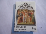 Stamps Grenada -  Granada-Granadinas - Natividad 1977- Oleo del pintor italiano Fra Angélico (1390-1455)-Granada Grana