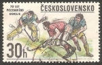 Stamps Czechoslovakia -  2266 - Hockey