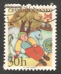 Sellos de Europa - Checoslovaquia -  2113 - Bienal de ilustración para libros infantiles