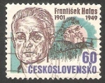 Stamps Czechoslovakia -  2144 - 75 Anivº del nacimiento del poeta Frantisek Halas